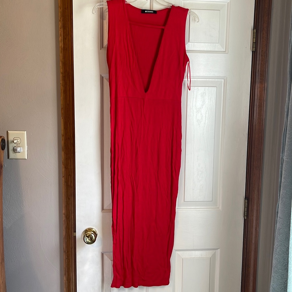 Missguided midi dress